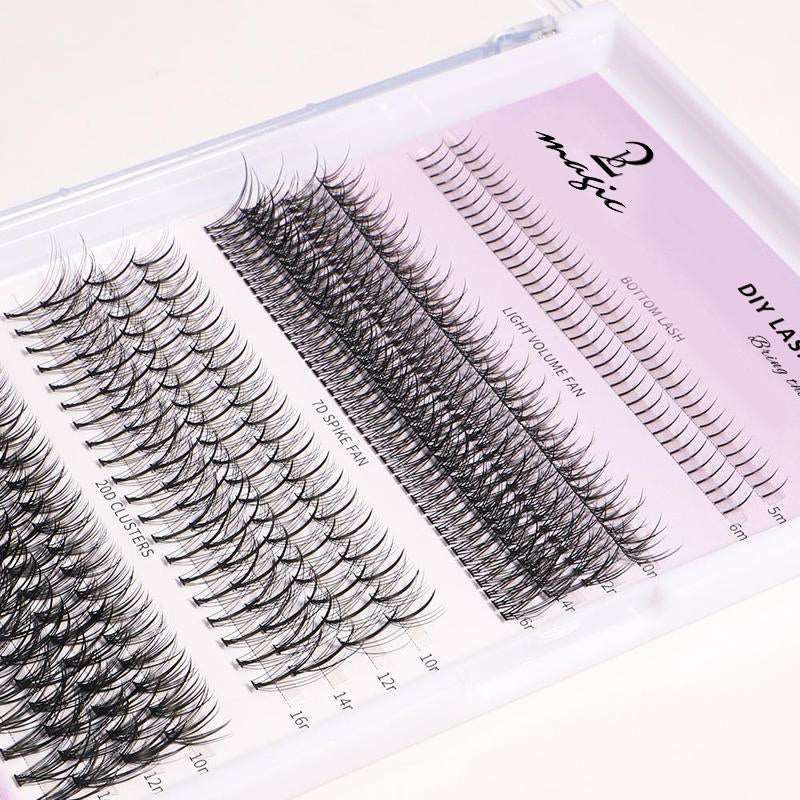 2Bmagic Clusters DIY Lash | Bottom Lash | 7D 20D Cluster Lashes