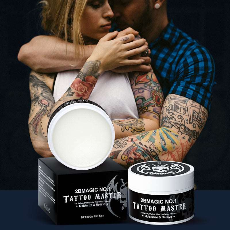 2Bmagic All natural after care repair tattoo balm products custom logo organic aftercare tattoo cream