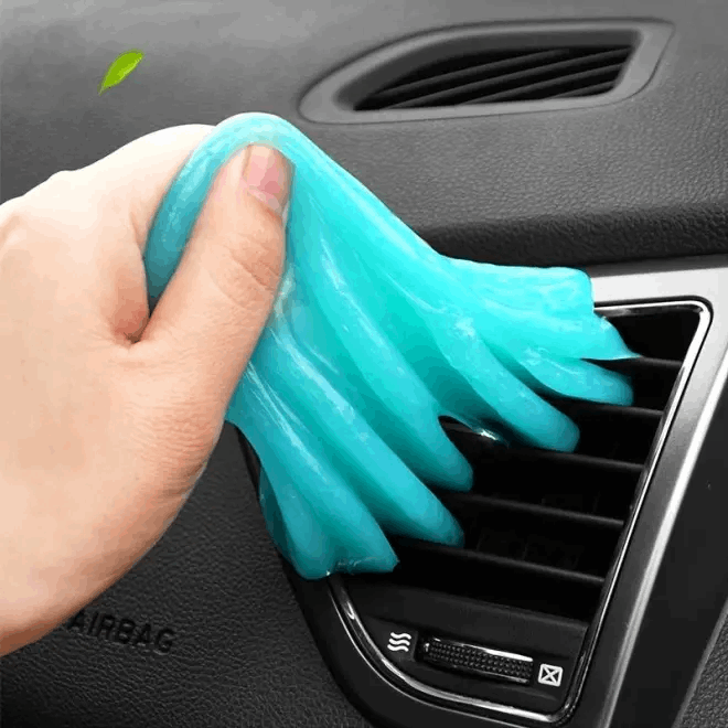 Soft Car Air Outlet Cleaner Gel, 1 Piece Multipurpose Magic Car Detailing Cleaning Gel, Car Interior Care Supplies
