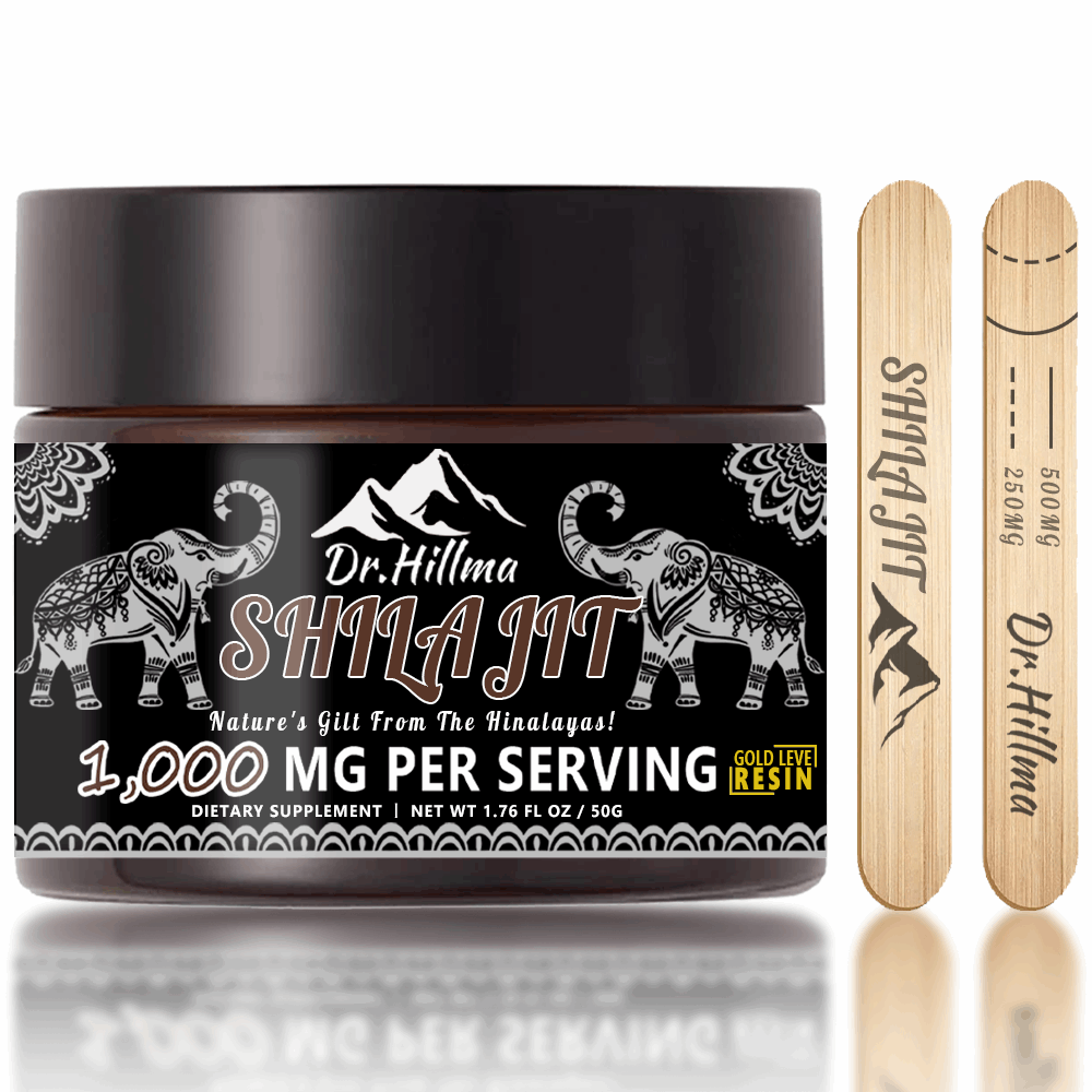 Shilajit Purest Himalayan Shilajit Resin - Gold Grade 100% Pure Shilajit with Fulvic Acid & 85+ Trace Minerals Complex for Energy & Immune Support