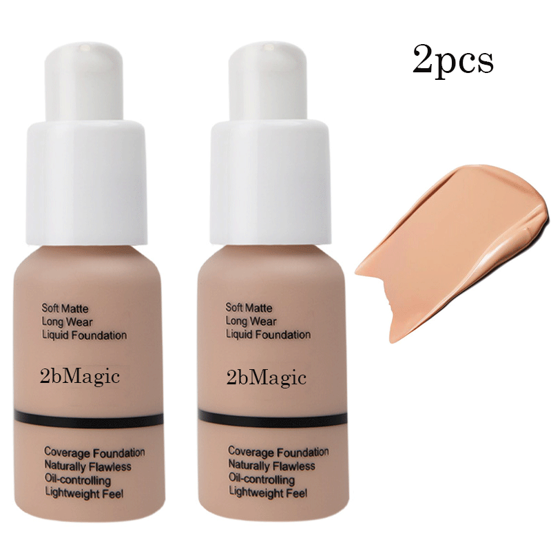 2bMagic Flawless Base Foundation 1.01 Fl Oz (Pack of 2)