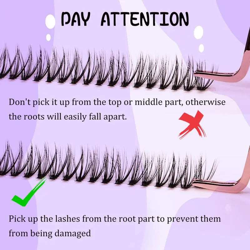 2Bmagic Clusters DIY Lash | Bottom Lash | 7D 20D Cluster Lashes