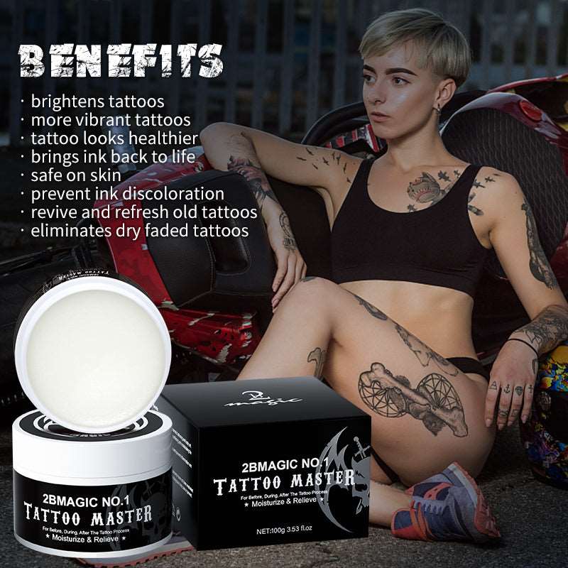 2Bmagic All natural after care repair tattoo balm products custom logo organic aftercare tattoo cream