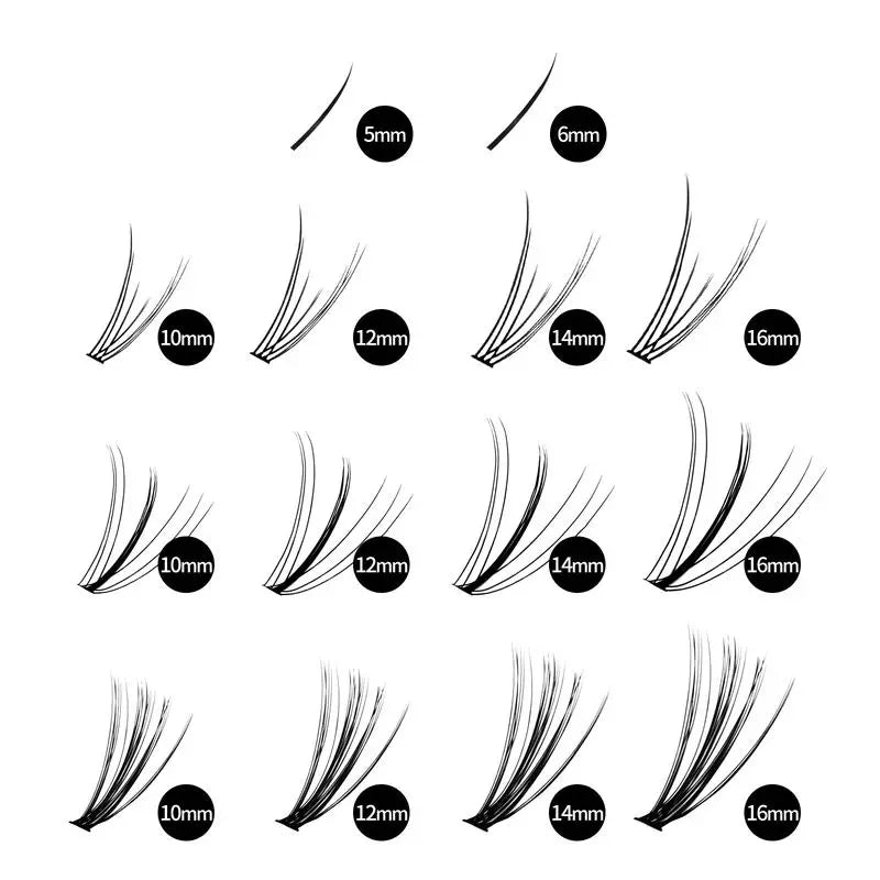 2bMagic Clusters DIY Lash | Bottom Lash | 7D 20D Cluster Lashes