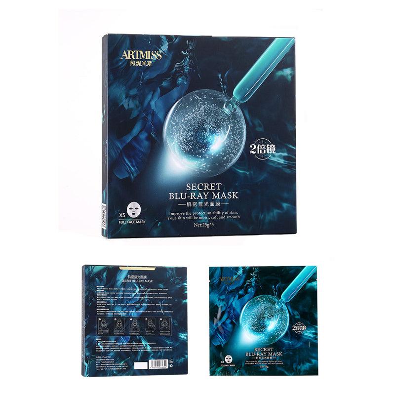 5pcs/box Secret Blue-ray Face Mask - 2BMAGIC
