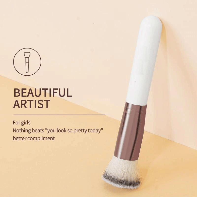 2bMagic 2pcs/set Professional Flat Liquid Foundation Brush