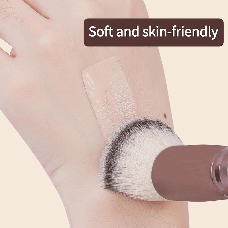 2bMagic 2pcs/set Professional Flat Liquid Foundation Brush