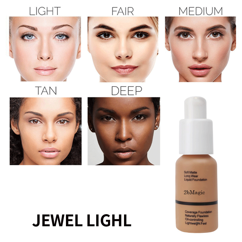 2bMagic Flawless Base Foundation 1.01 Fl Oz (Pack of 2)