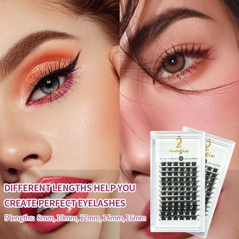 Natural False Eyelashes Lash Extensions - 2BMAGIC