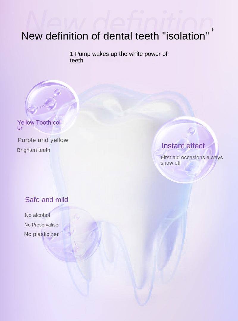 2Bmagic V34 Colour Corrector Serum 30ml Toothpaste Teeth Whitening Booster