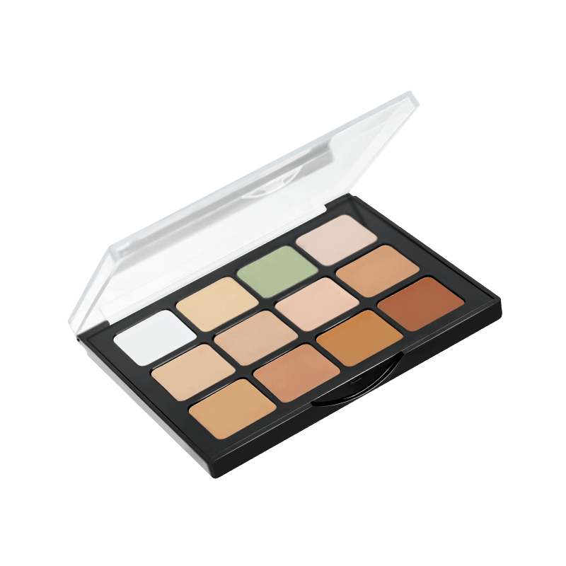 12-Colour Face Concealer Palette - 2BMAGIC