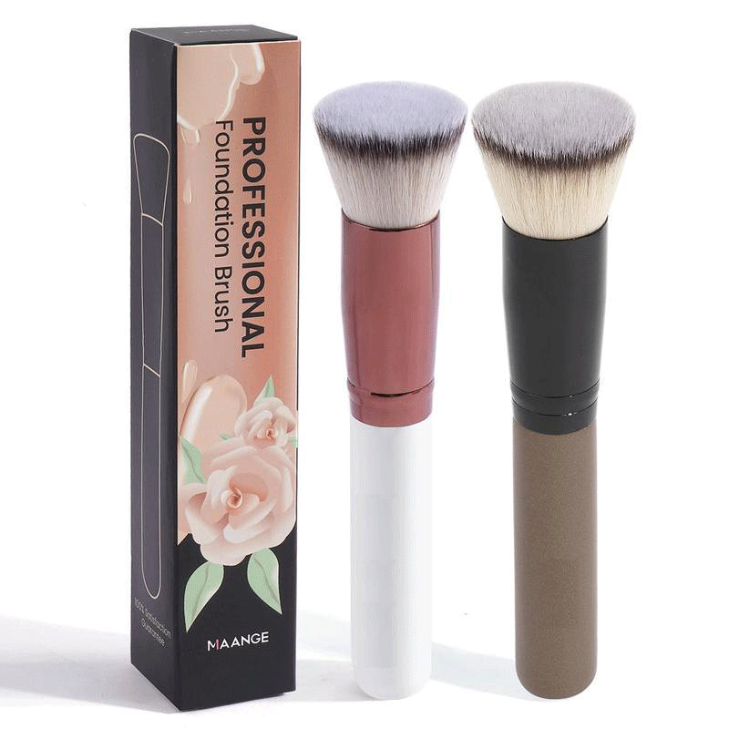 2bMagic 2pcs/set Professional Flat Liquid Foundation Brush