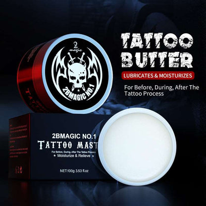 2Bmagic All natural after care repair tattoo balm products custom logo organic aftercare tattoo cream
