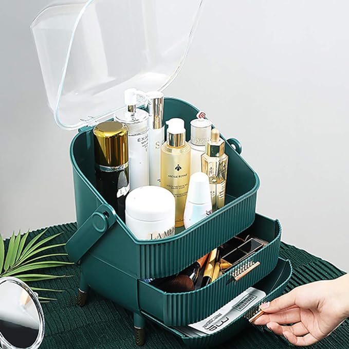 2bMagic Multi-Function Make Up Case Dustproof Cosmetic Storage Box
