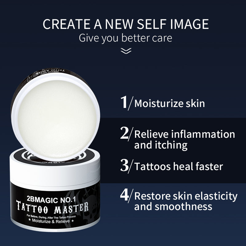 2bMagic All natural after care repair tattoo balm products custom logo organic aftercare tattoo cream
