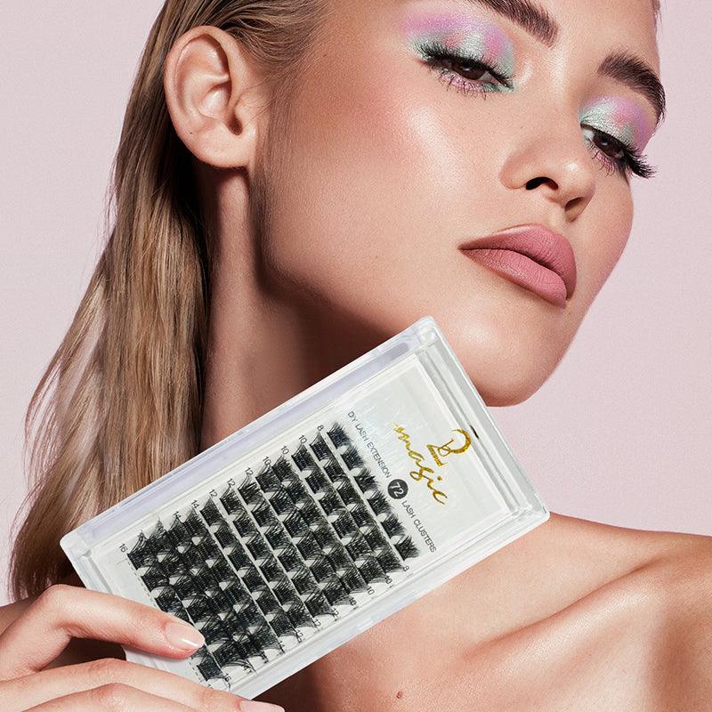 Natural False Eyelashes Lash Extensions - 2BMAGIC